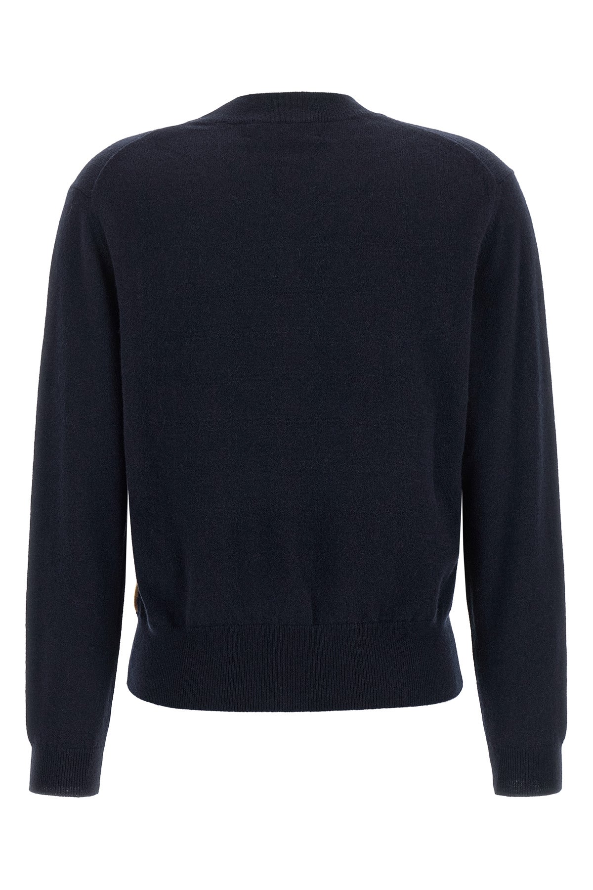 the ballantyne v-neck sweater is made of pure cashmere