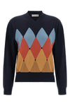 the ballantyne v-neck sweater is made of pure cashmere