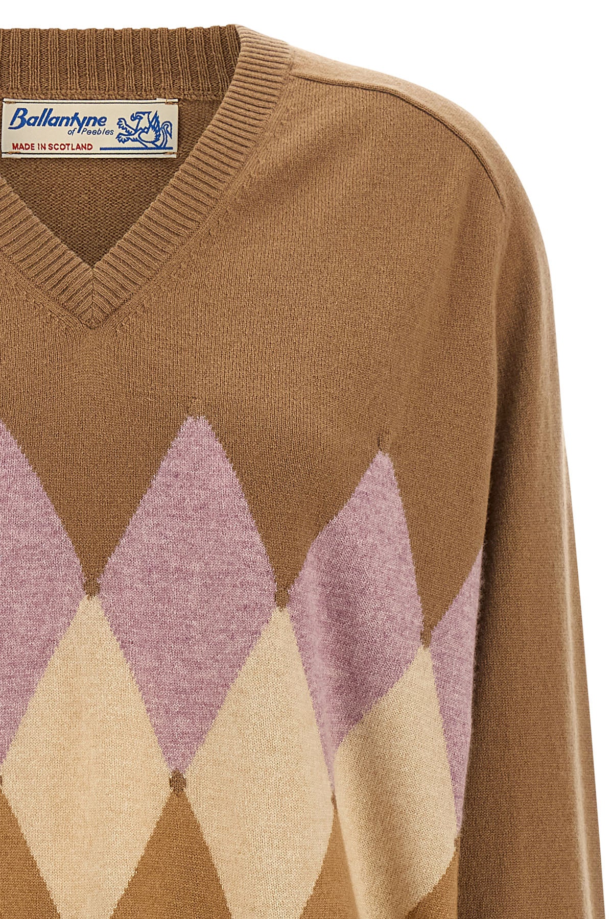 the ballantyne v neck pullover new diamond exemplifies the brands mastery of tr
