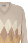 the v-neck sweater ballantyne redefines the codes of traditional knitwear throug