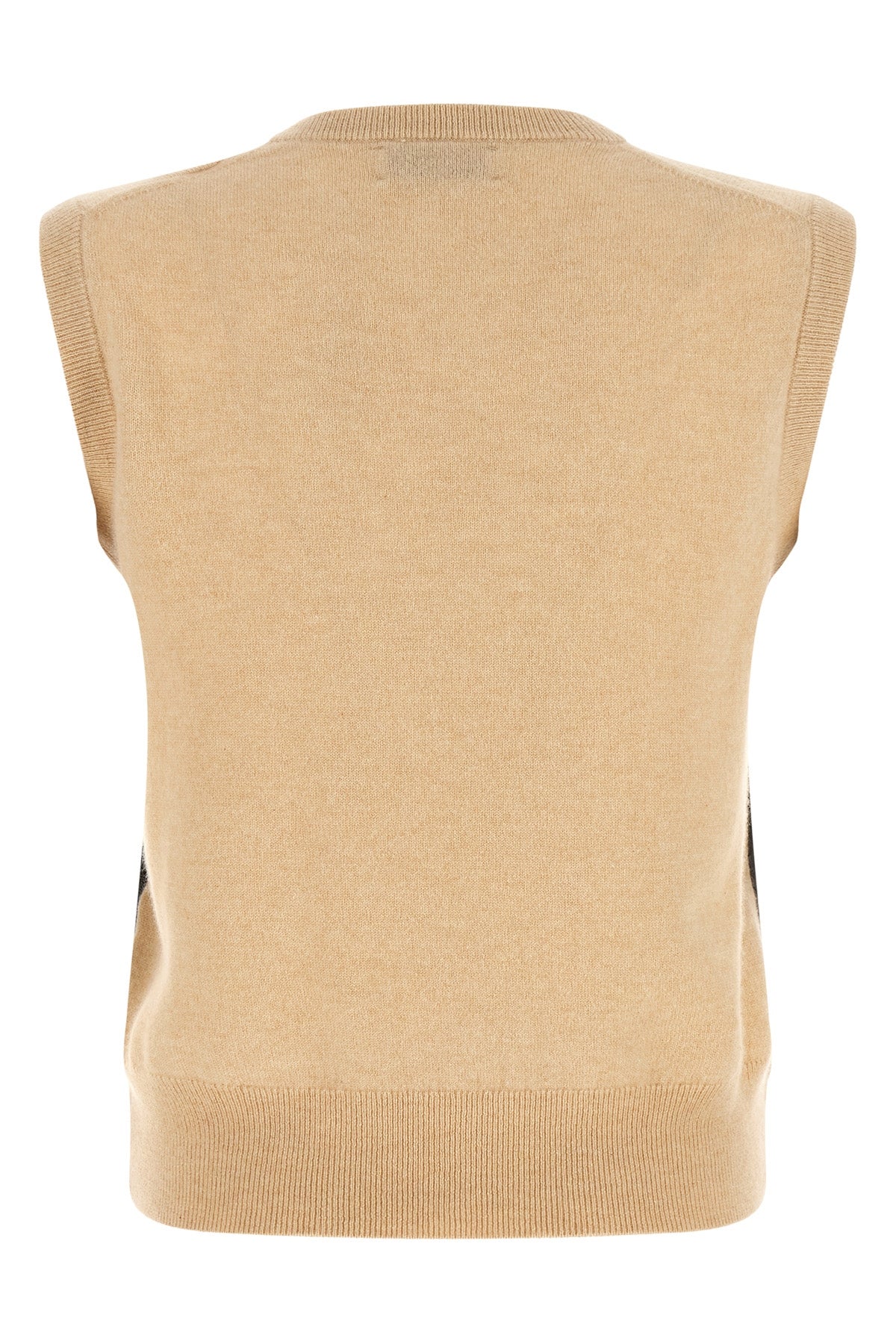 the ballantyne new diamond vest redefines the codes of traditional knitwear thro