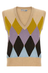 the ballantyne new diamond vest redefines the codes of traditional knitwear thro