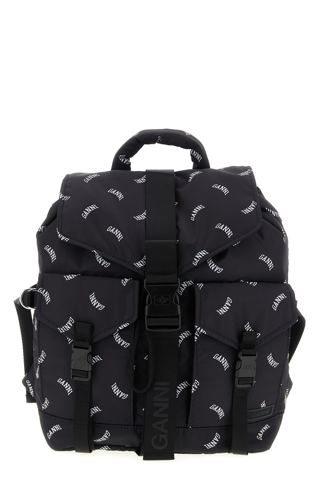 GANNI OS re-tech backpack in technical fabric