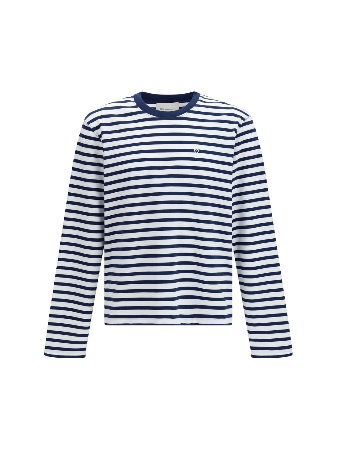 AMI PARIS S ami de coeur marinière long-sleeve t-shirt