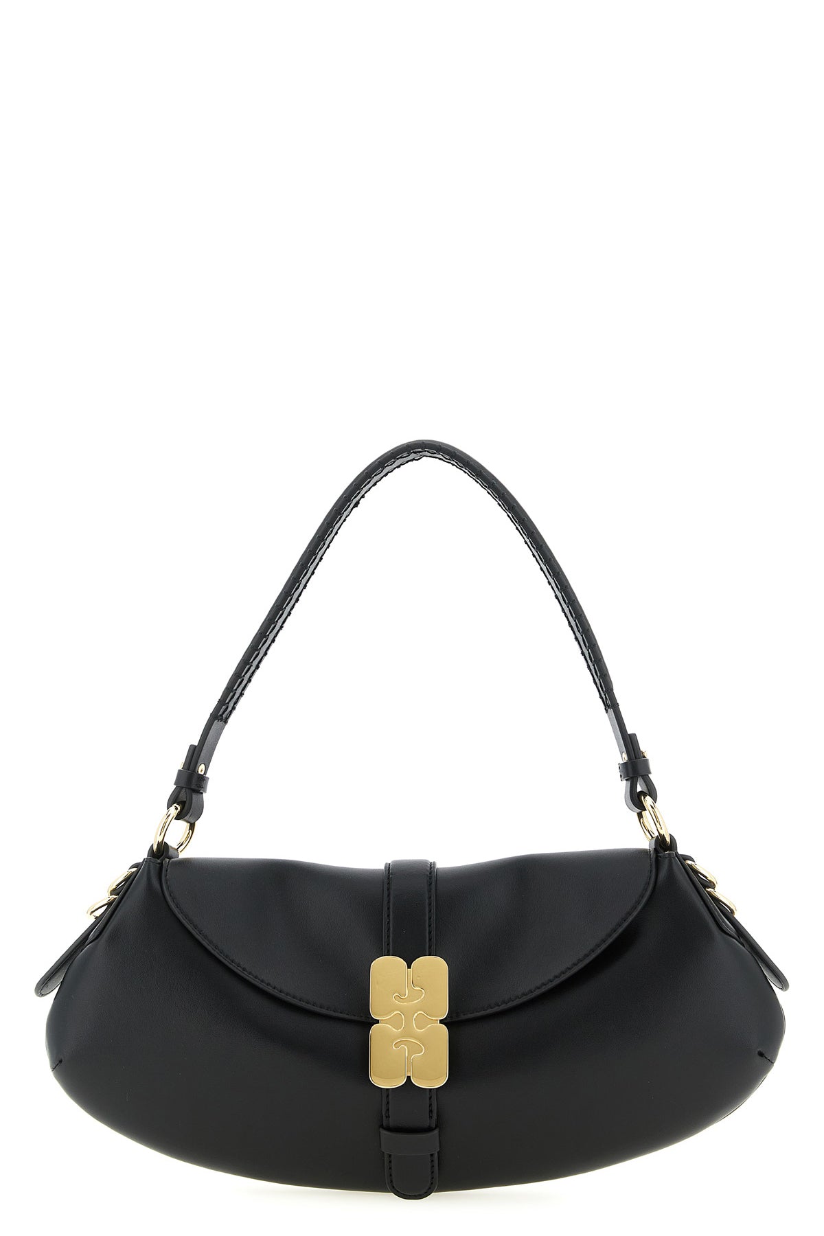 b-kat shoulder bag in leather-effect fabric