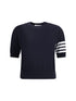 THOM BROWNE 42 knit t-shirt