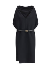 FERRAGAMO 40 belted midi dress 