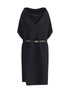 FERRAGAMO 40 belted midi dress 