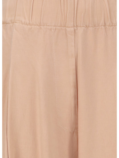 DRIES VAN NOTEN L cupro and cotton pila pants 