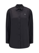 MONCLER X EDWARD ENNINFUL 40 shirt in technical polyester satin moncler x ee72 collection by edward enninful