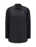 MONCLER X EDWARD ENNINFUL 40 shirt in technical polyester satin moncler x ee72 collection by edward enninful