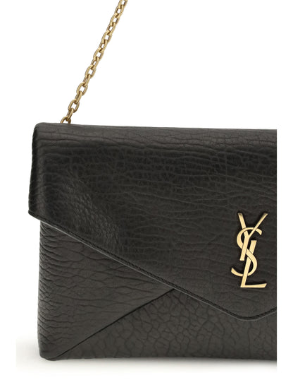 SAINT LAURENT OS envelope cassandre xxl clutch bag