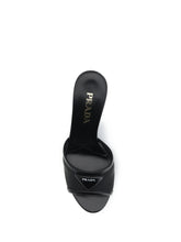 PRADA 36 mesh slipper sandals