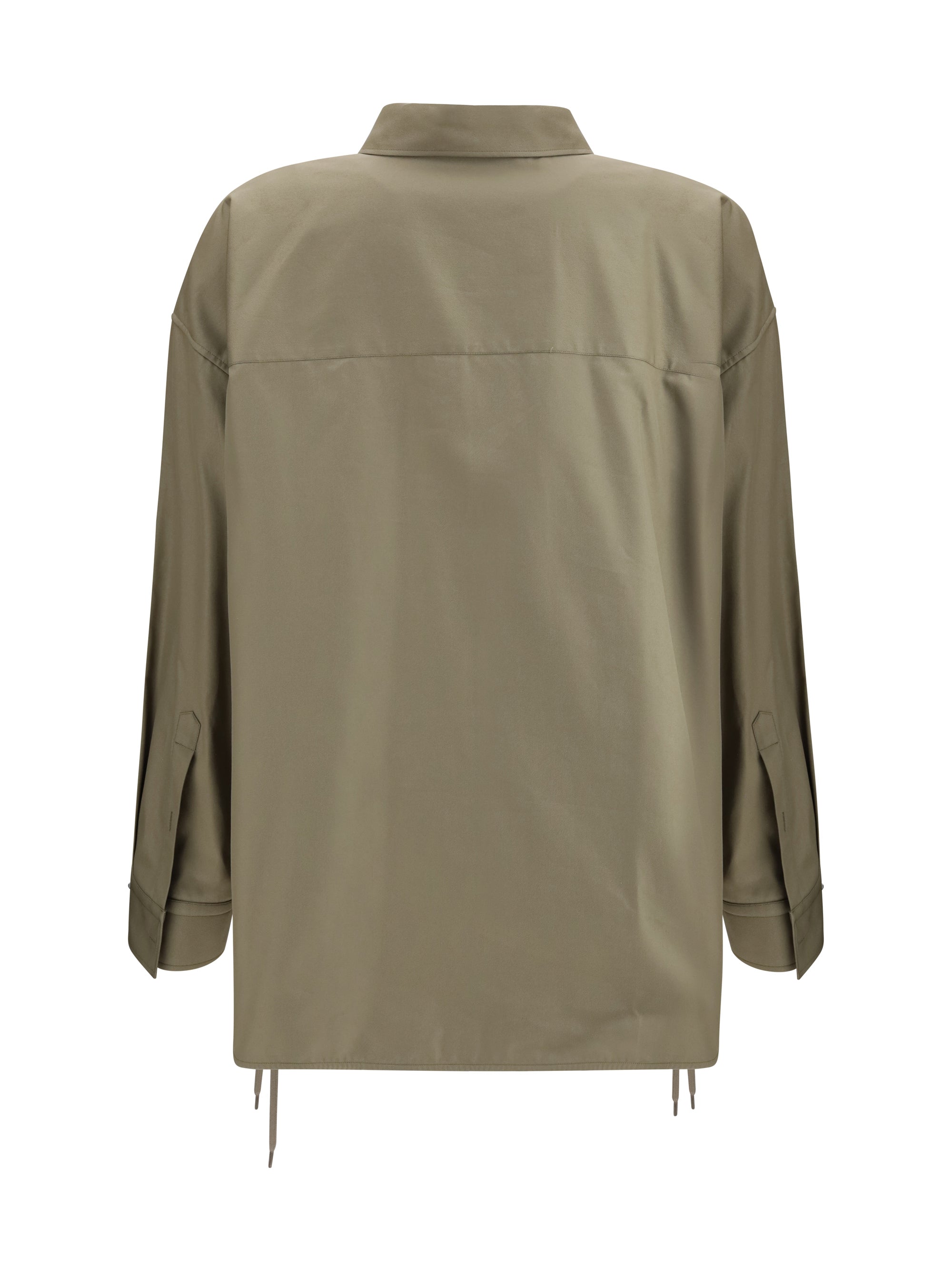 lace-up shirt
