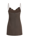 short wool-blend dress