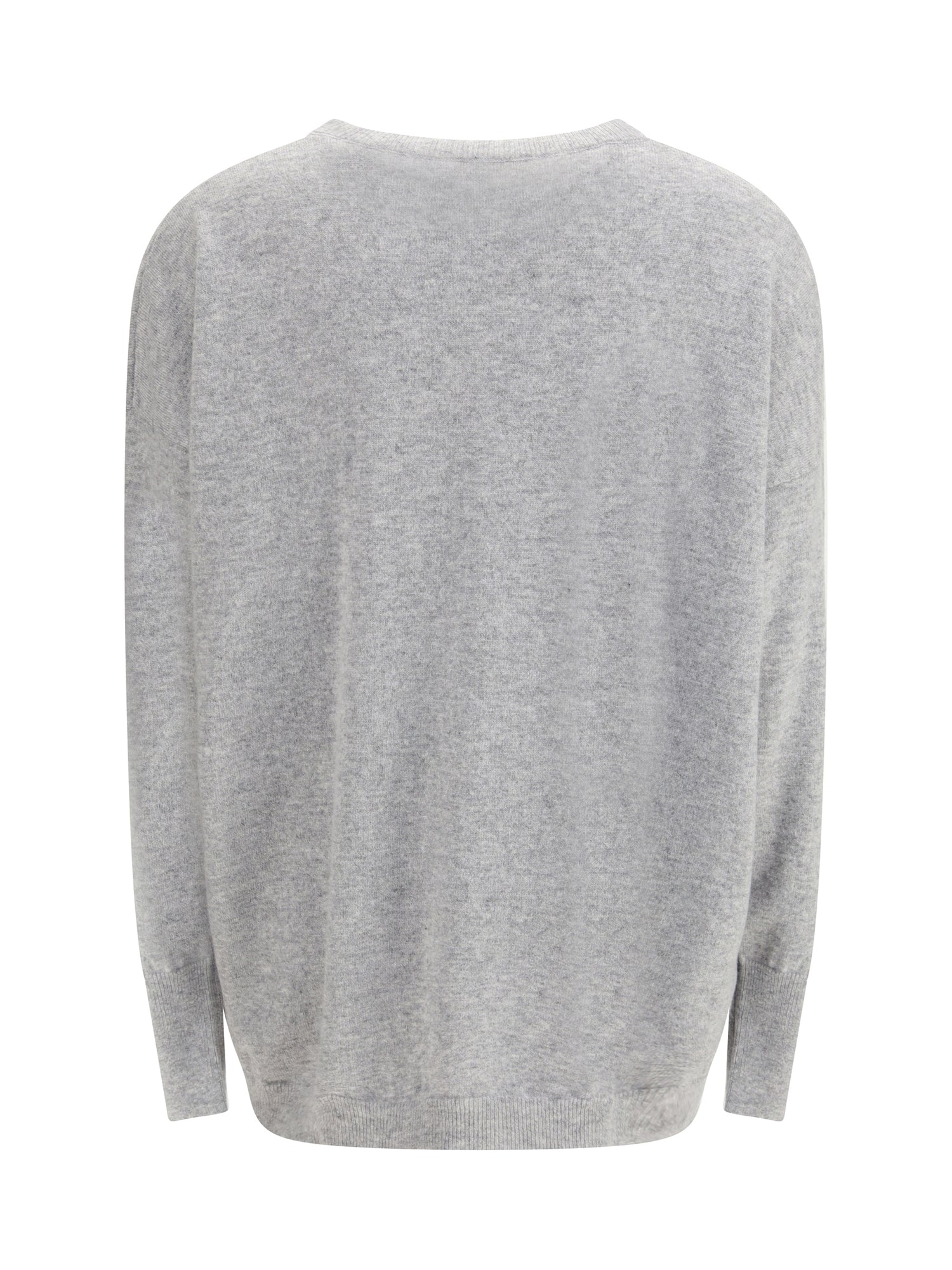 VERYBUSY M crewneck sweater in pure cashmere