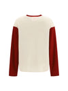 baseball oversized crew sweater