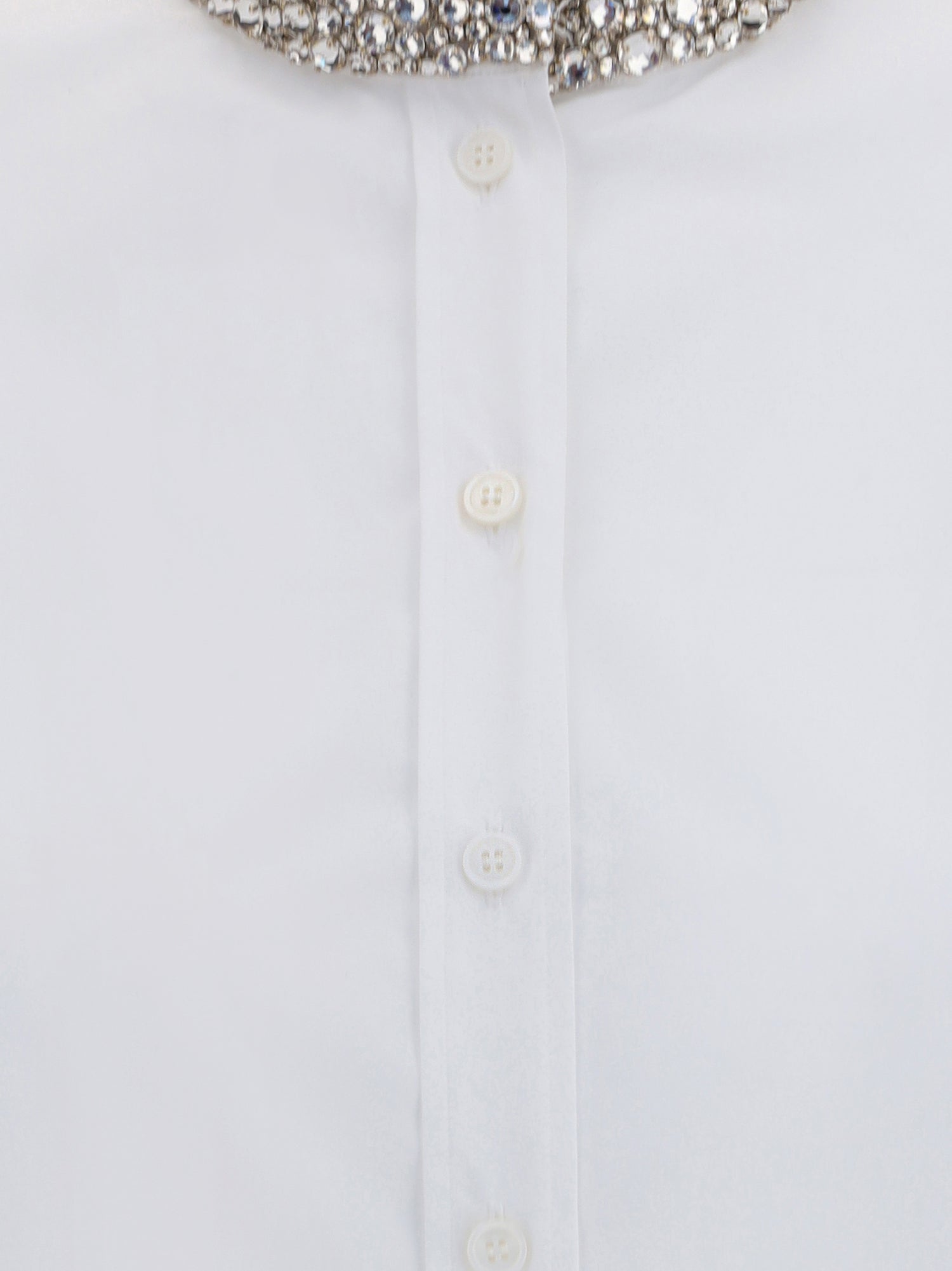 ALEXANDER MCQUEEN 42 shirt with embellished collar
