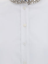 ALEXANDER MCQUEEN 42 shirt with embellished collar