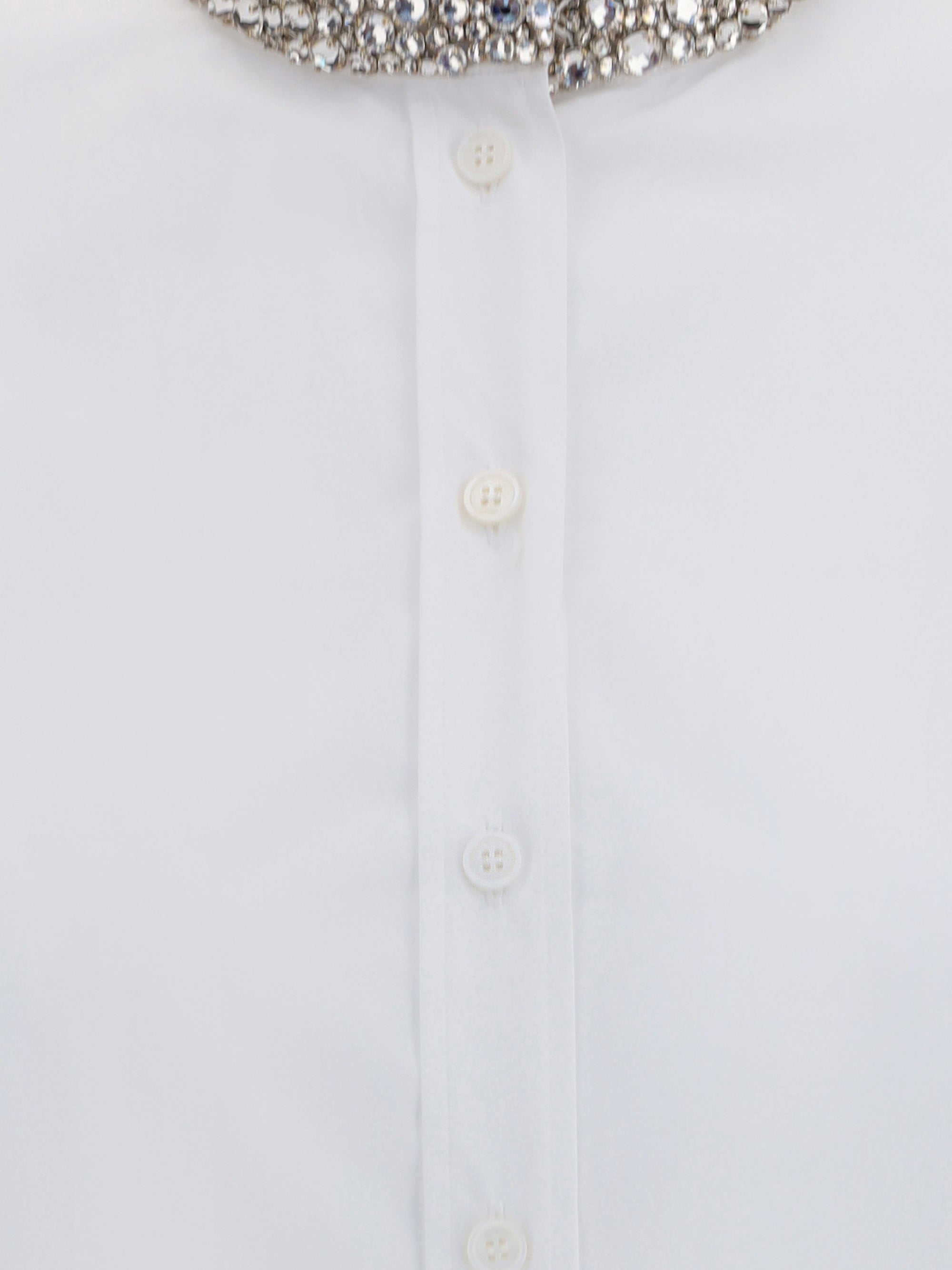 ALEXANDER MCQUEEN 42 shirt with embellished collar
