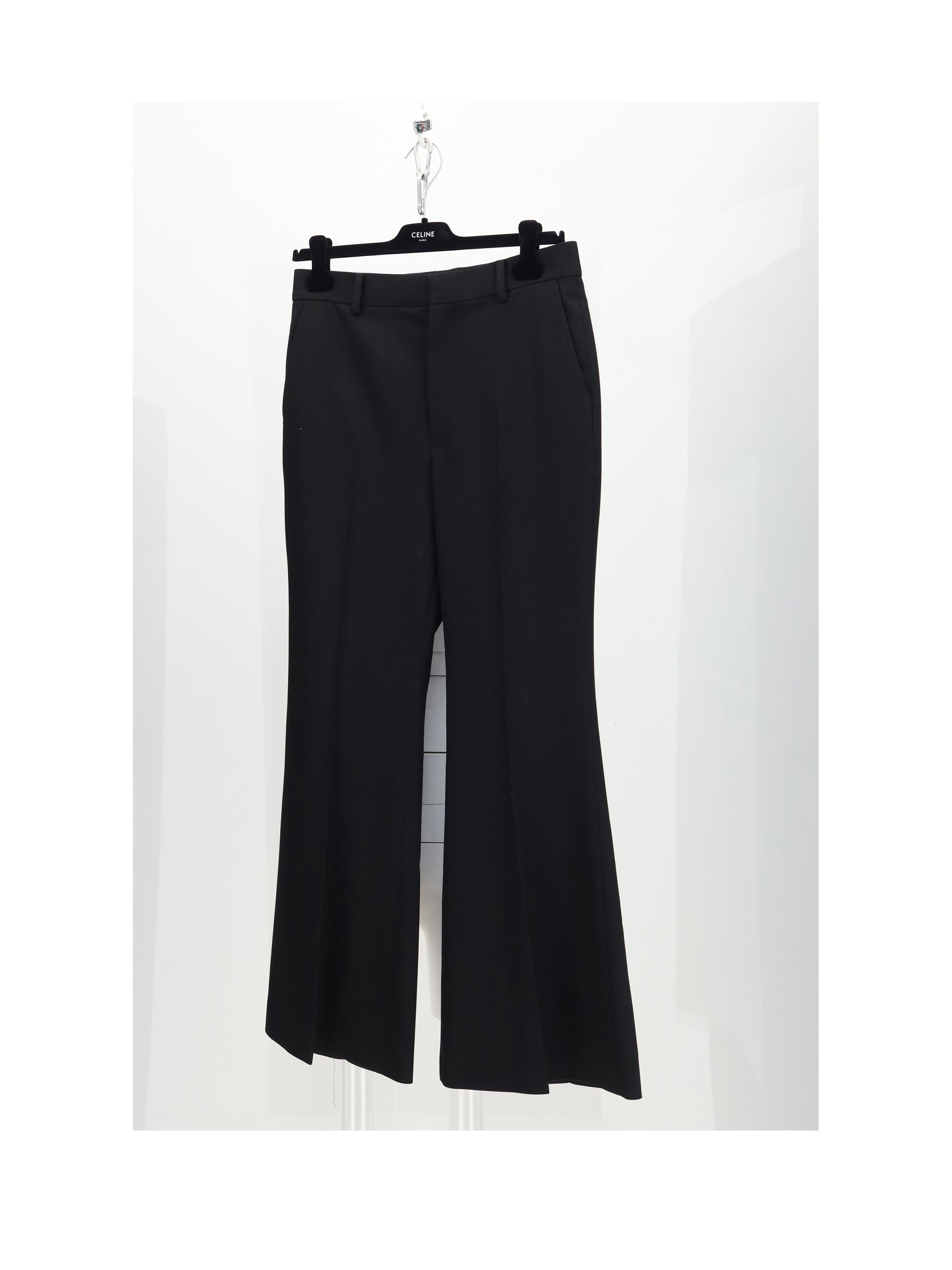 kick 3d flare trousers