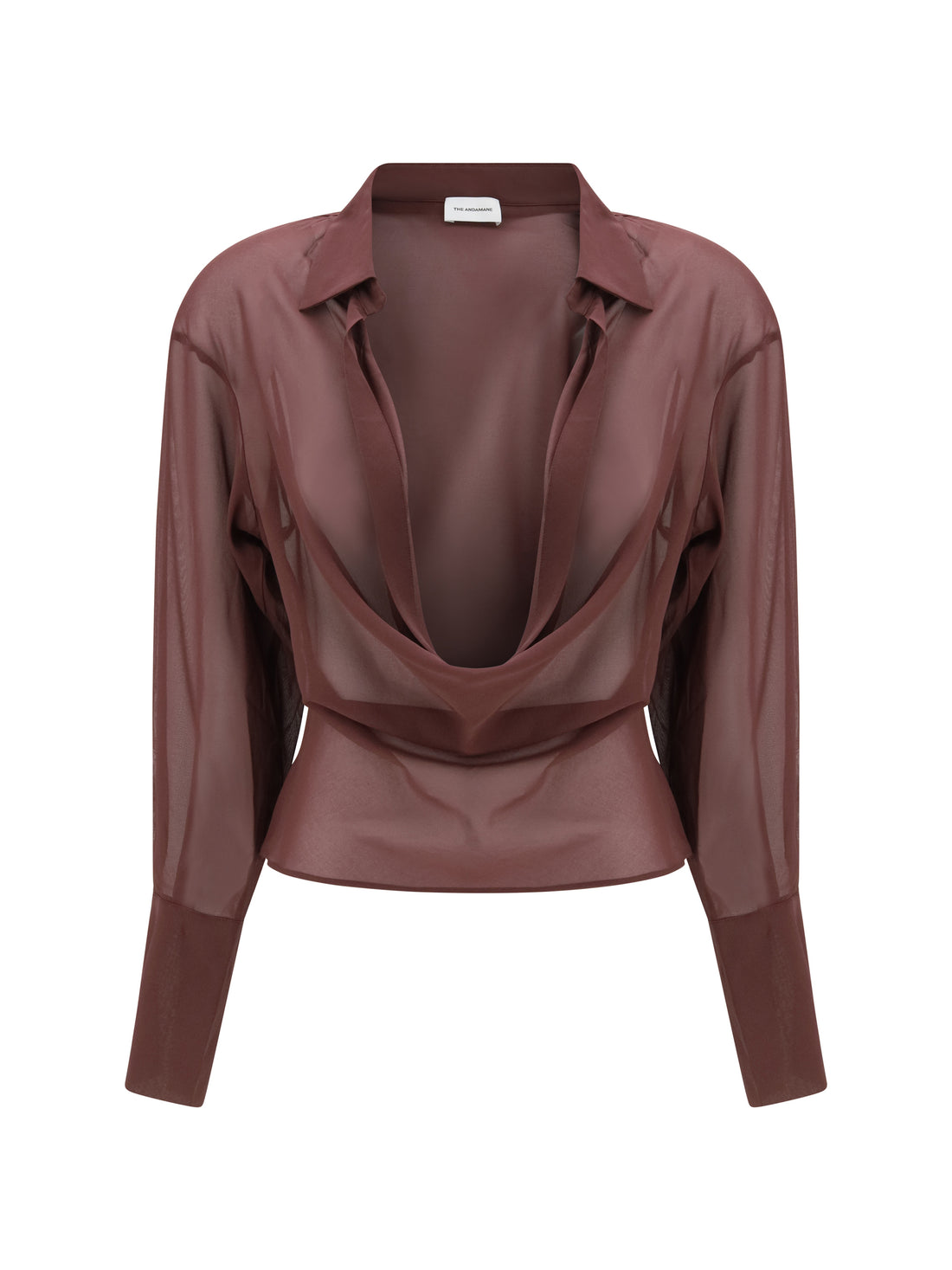 THE ANDAMANE 40 draped shirt