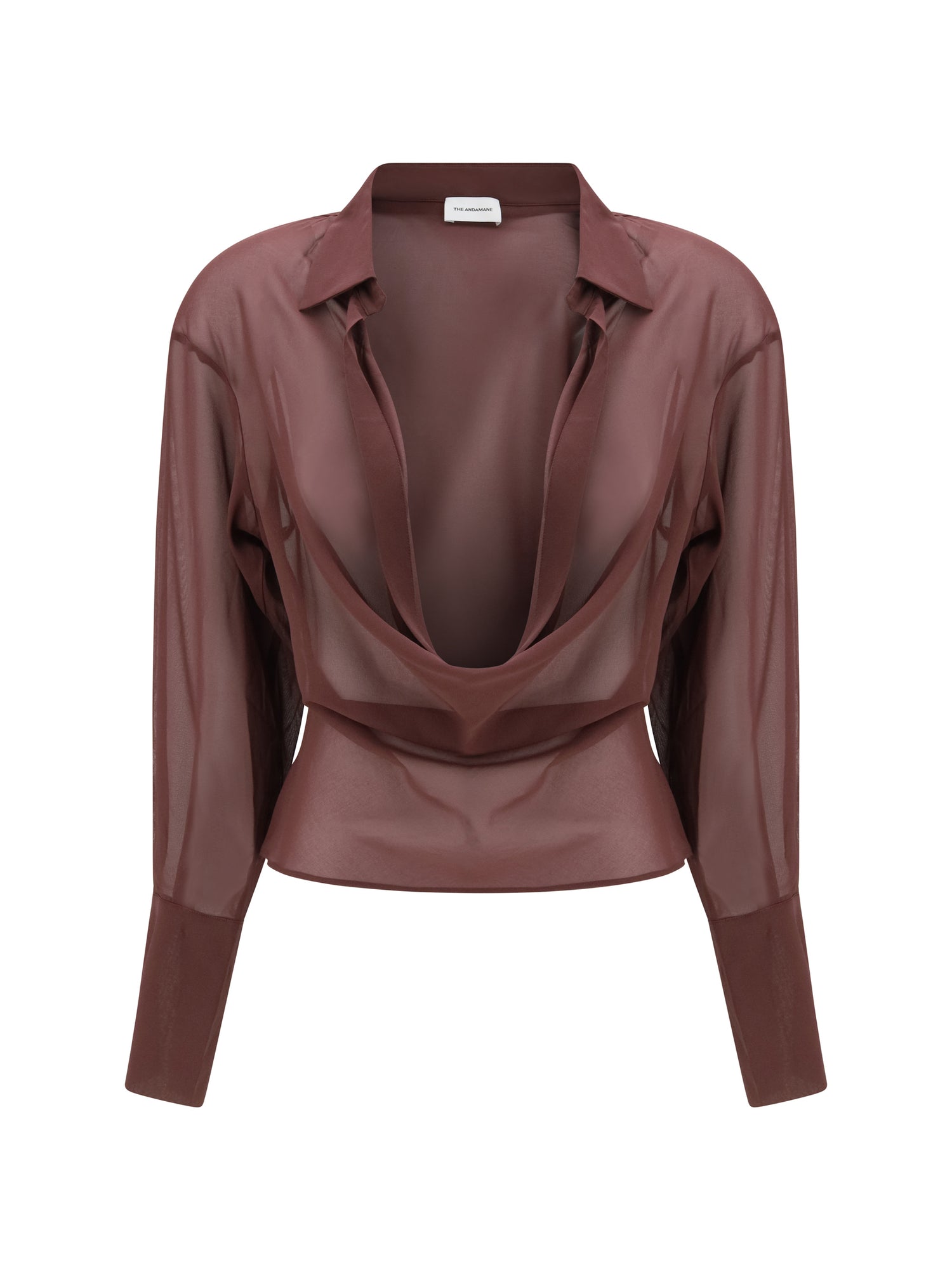 THE ANDAMANE 40 draped shirt