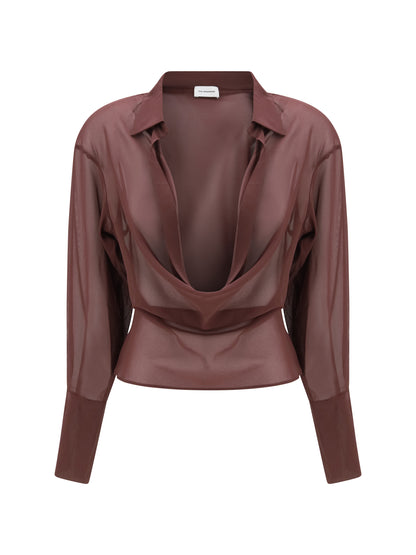 THE ANDAMANE 40 draped shirt