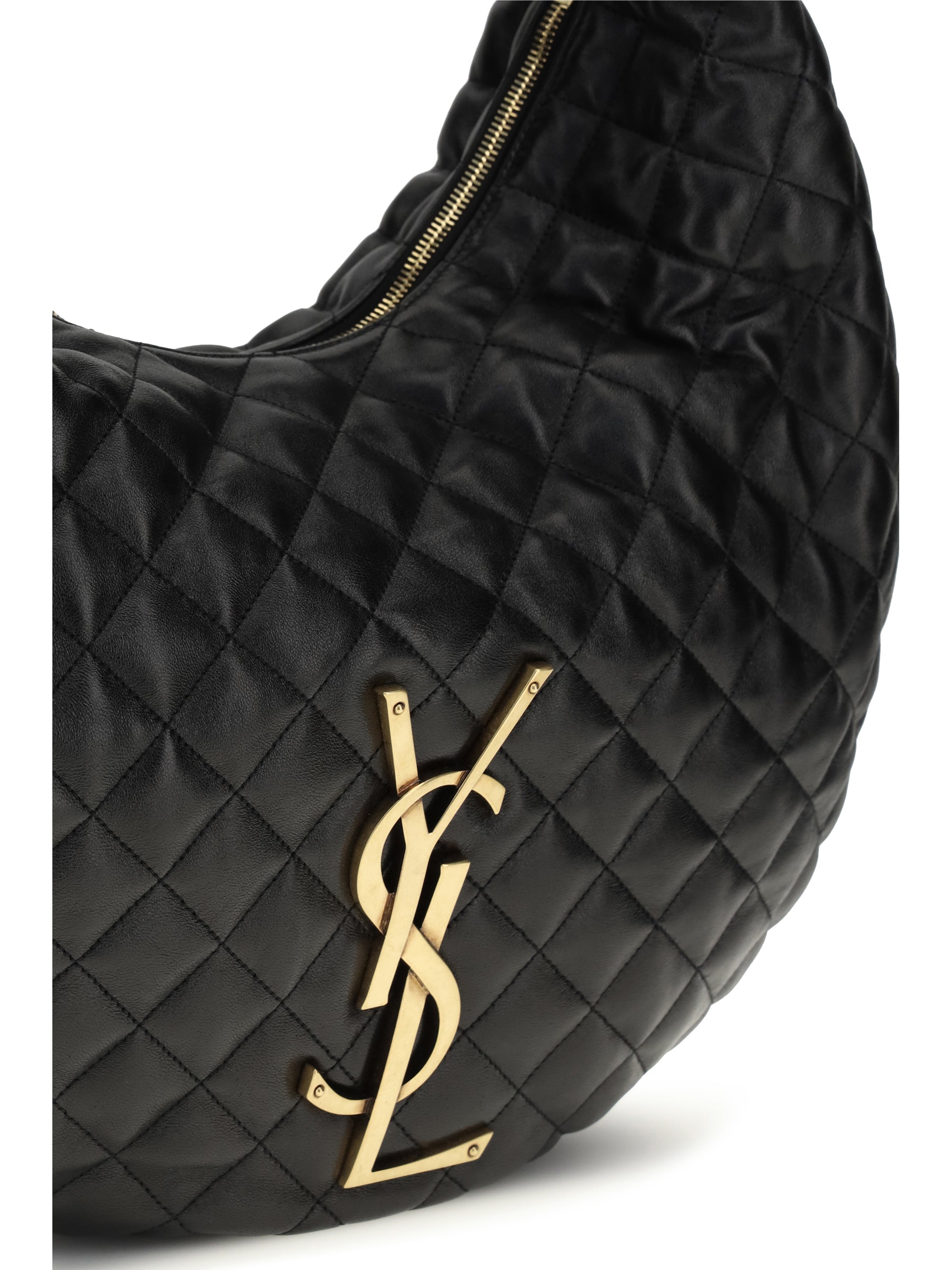 icare quilted leather hobo shoulder bag
