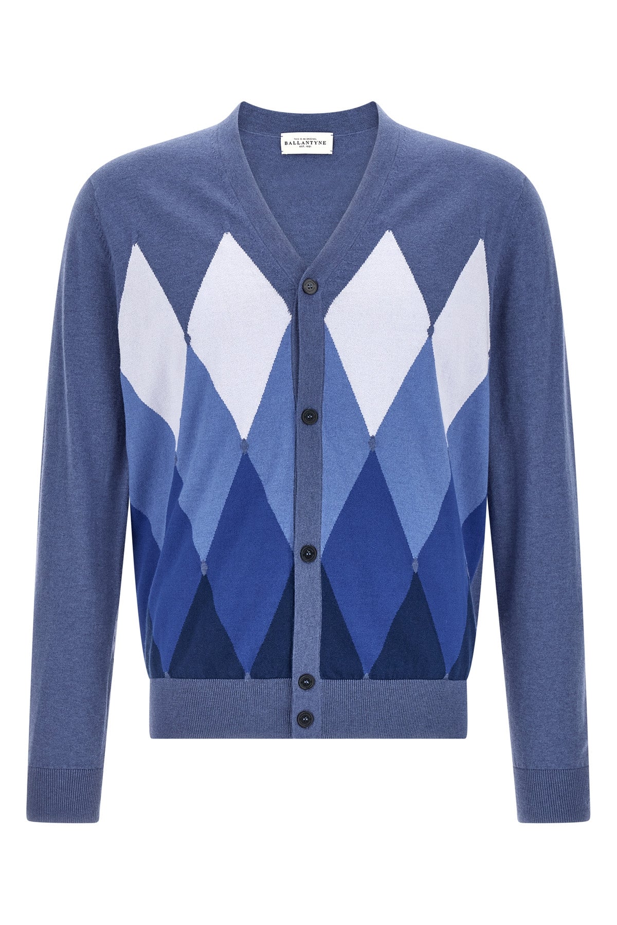 cotton and cashmere blend cardigan