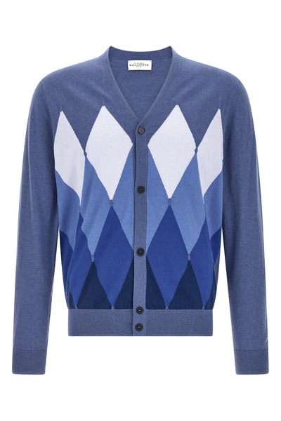 cotton and cashmere blend cardigan