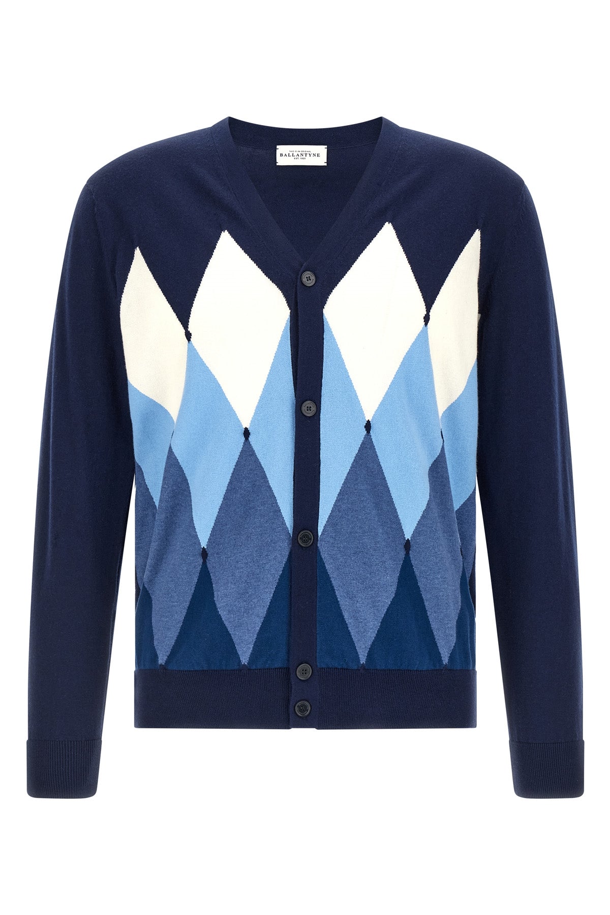 cotton and cashmere blend cardigan