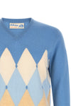 the ballantyne classic diamond v-neck sweater