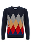 the v-neck ballantyne v neck pullover classic diamond