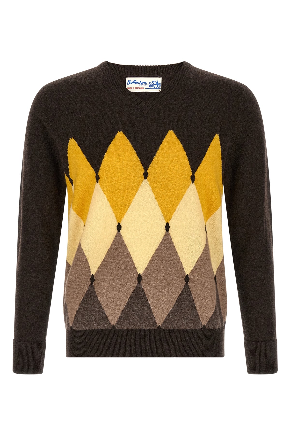 the ballantyne pure cashmere v-neck sweater