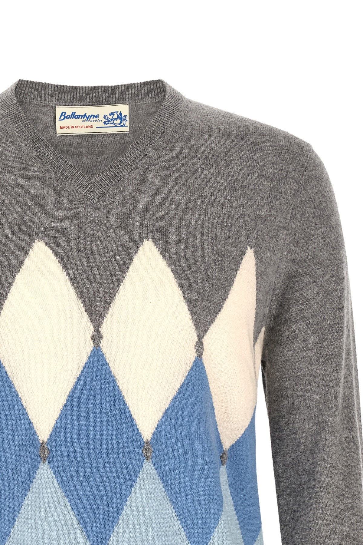the ballantyne classic diamond sweater