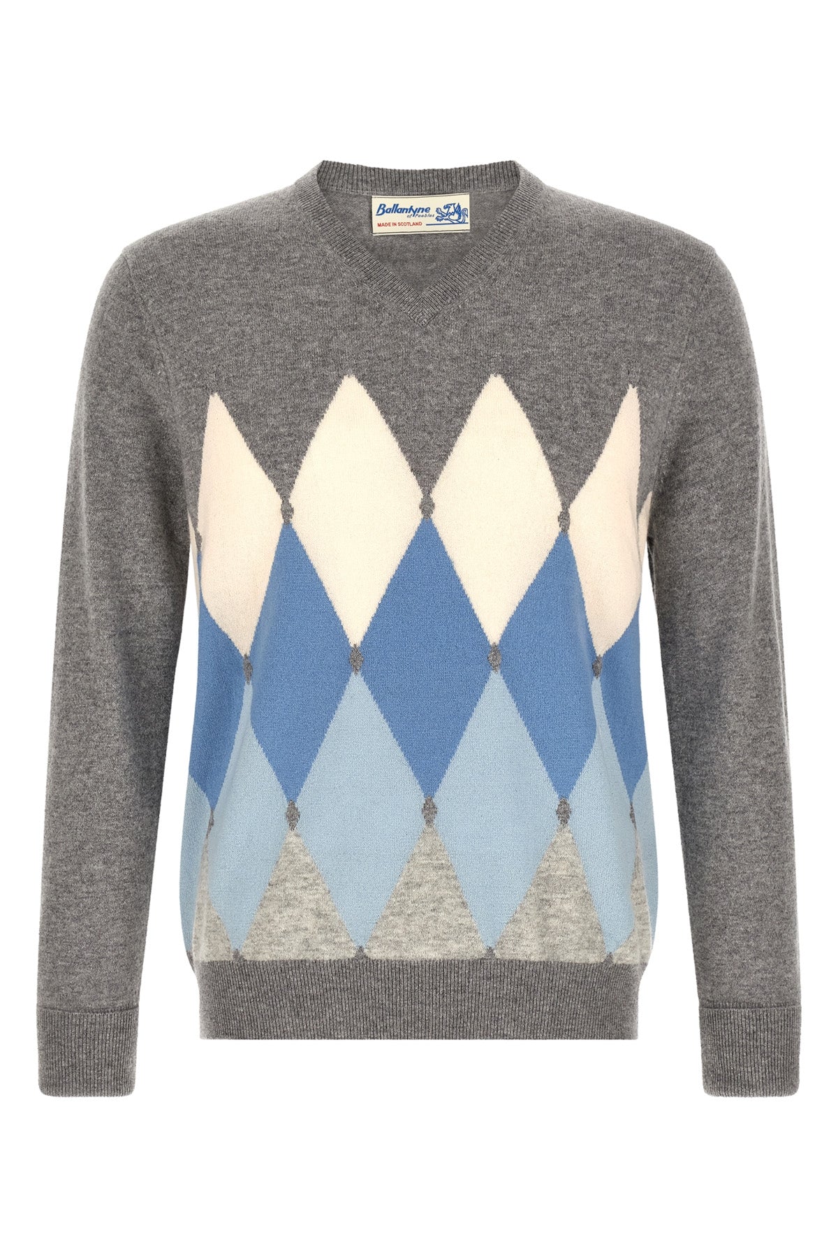the ballantyne classic diamond sweater