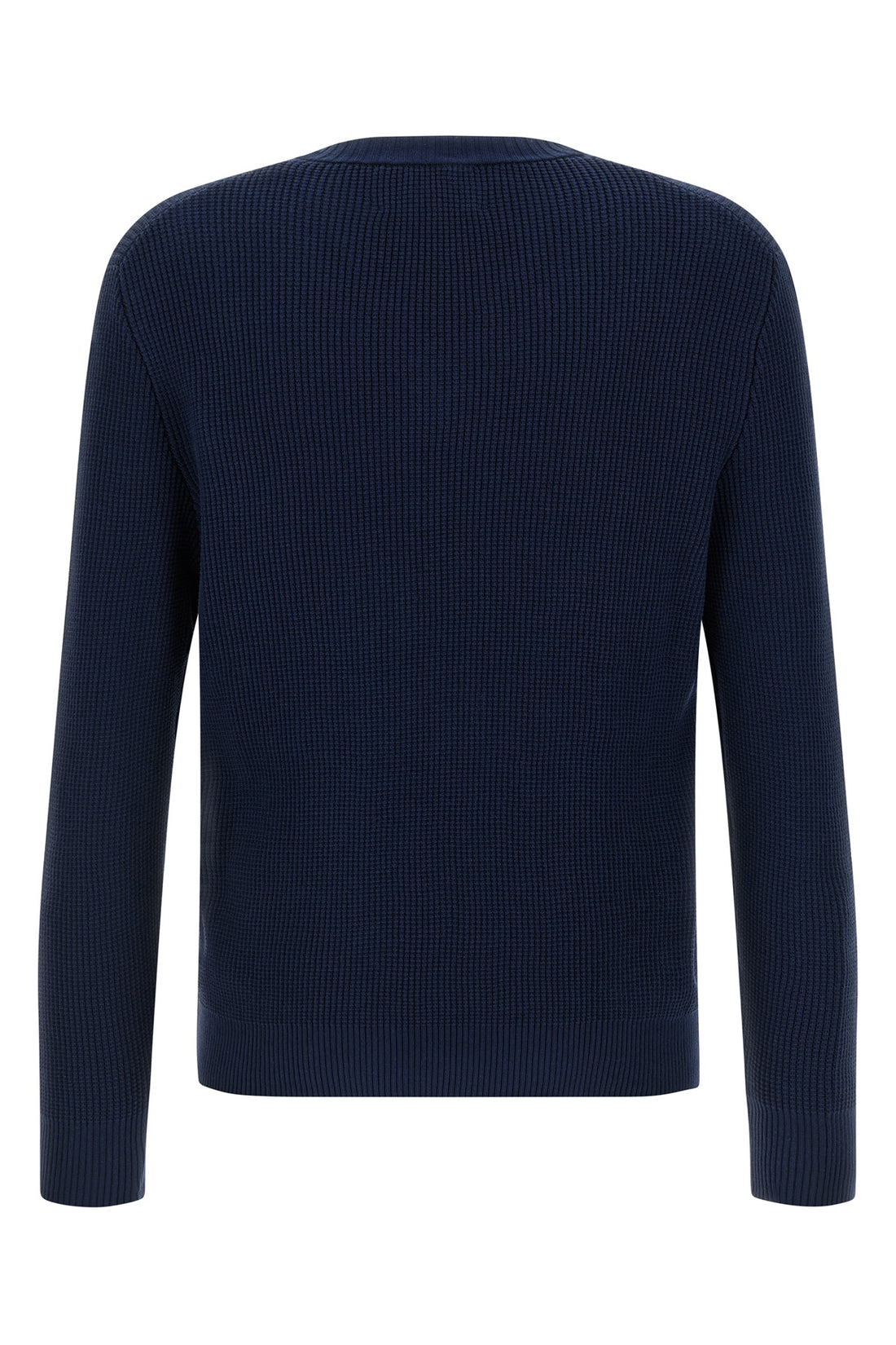 BALLANTYNE 50 waffle stitch cotton sweater