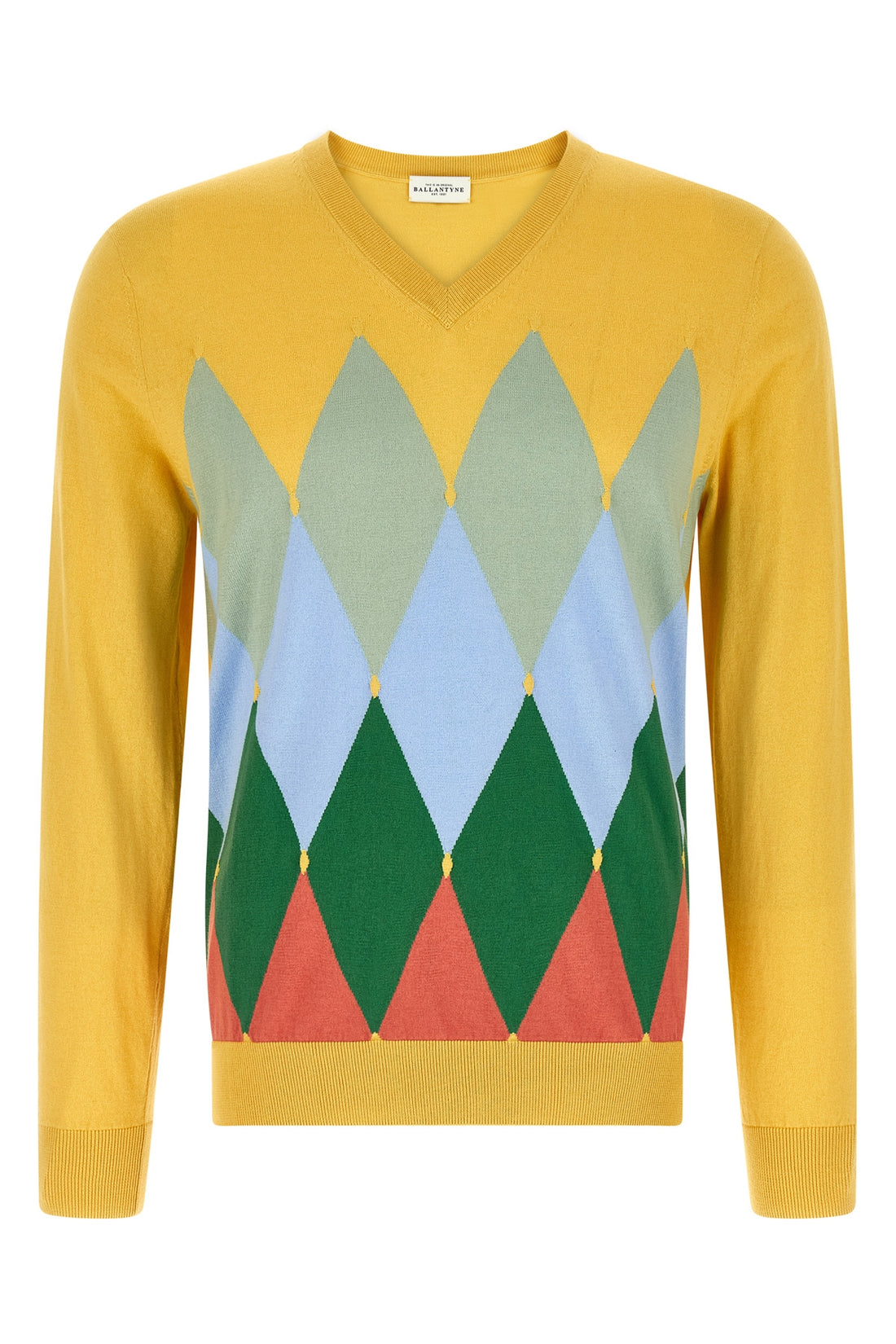 BALLANTYNE 50 cotton and cashmere blend sweater