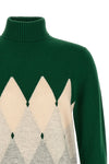 the classic diamond ballantyne turtleneck sweater