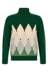 the classic diamond ballantyne turtleneck sweater