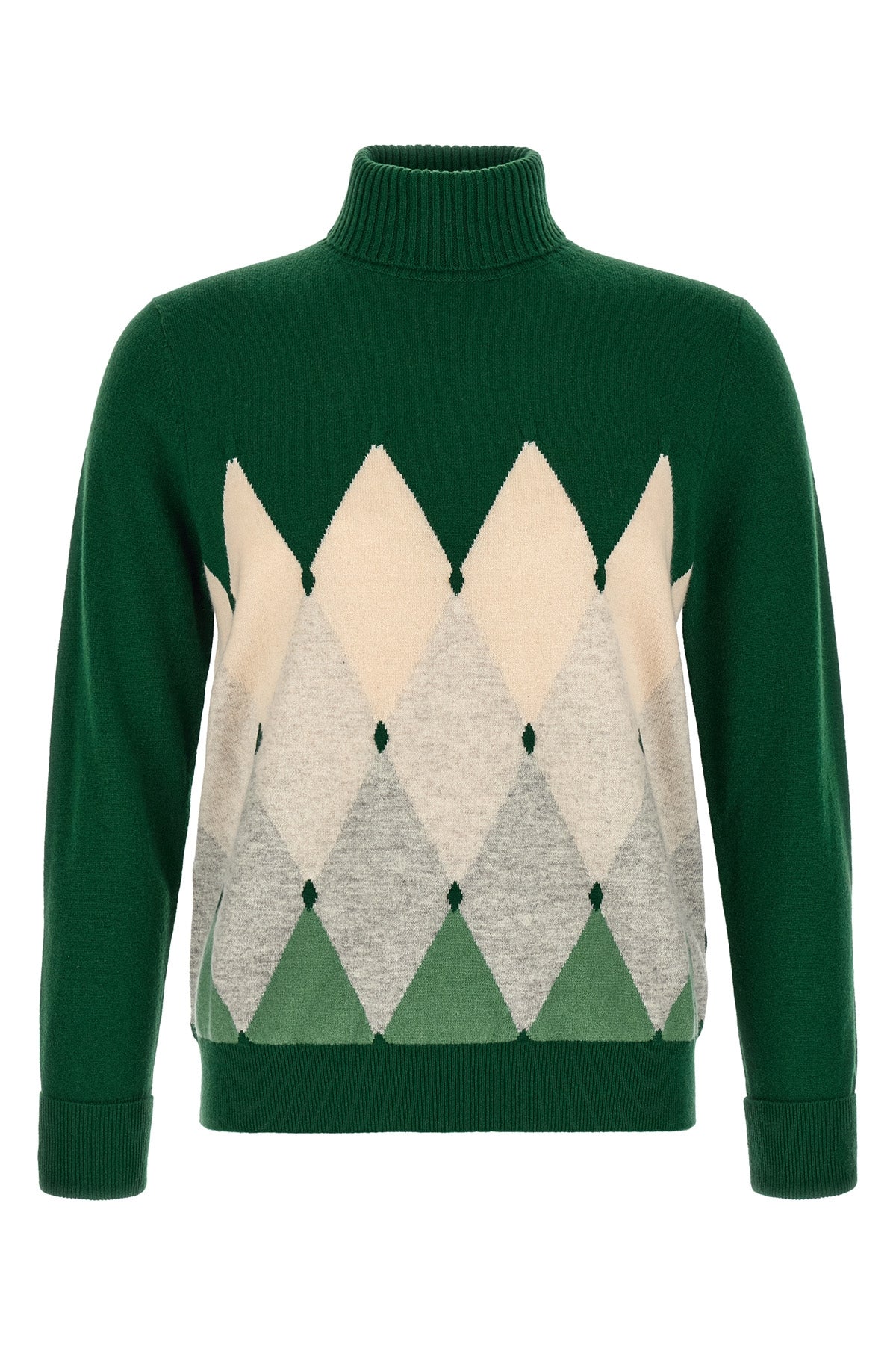the classic diamond ballantyne turtleneck sweater