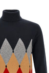 the classic diamond ballantyne high neck pullover