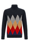 the classic diamond ballantyne high neck pullover