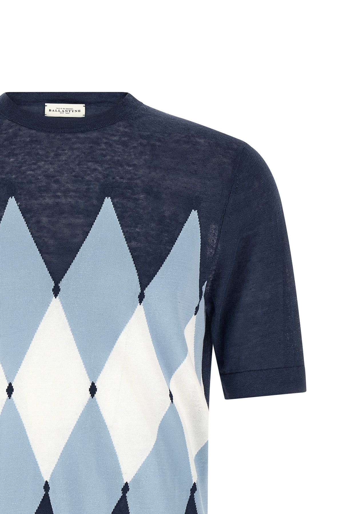 linen and cotton blend t-shirt