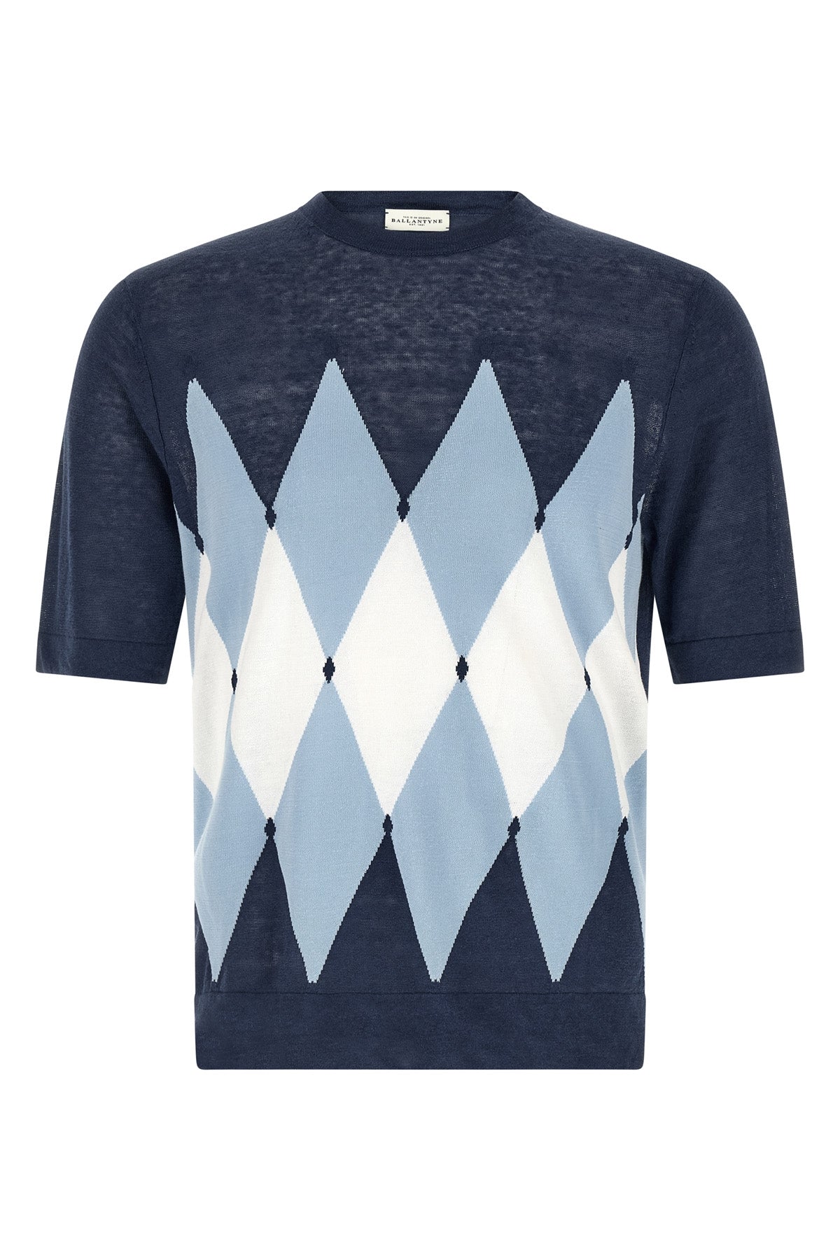 linen and cotton blend t-shirt