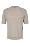 linen and cotton blend t-shirt