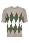 linen and cotton blend t-shirt