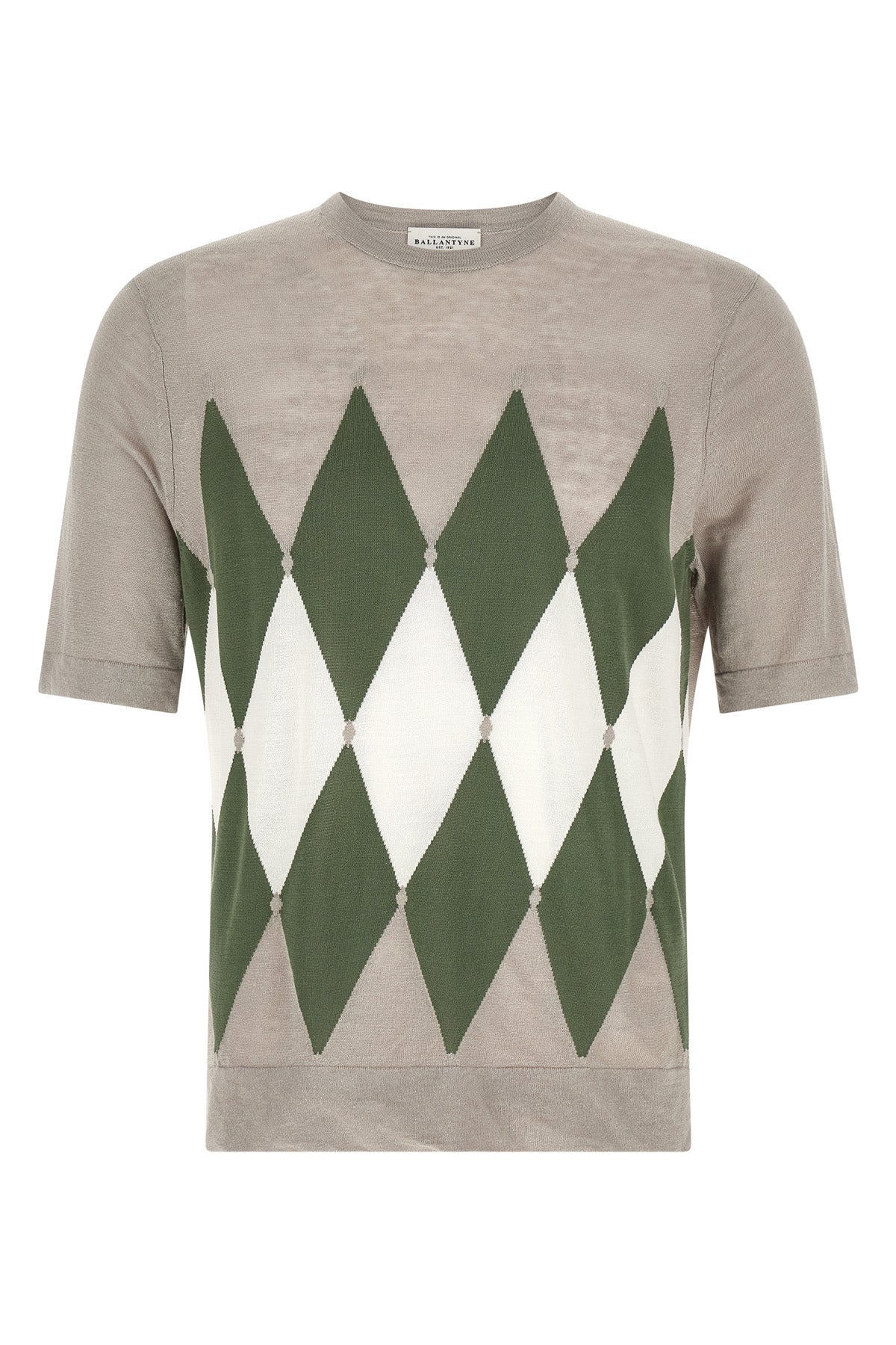 linen and cotton blend t-shirt