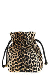 animal print nylon pouch